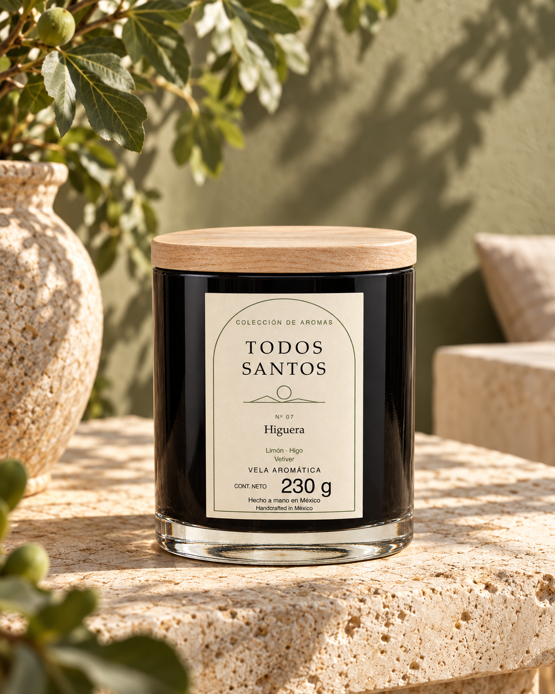 Todos Santos Scented candle Higuera
