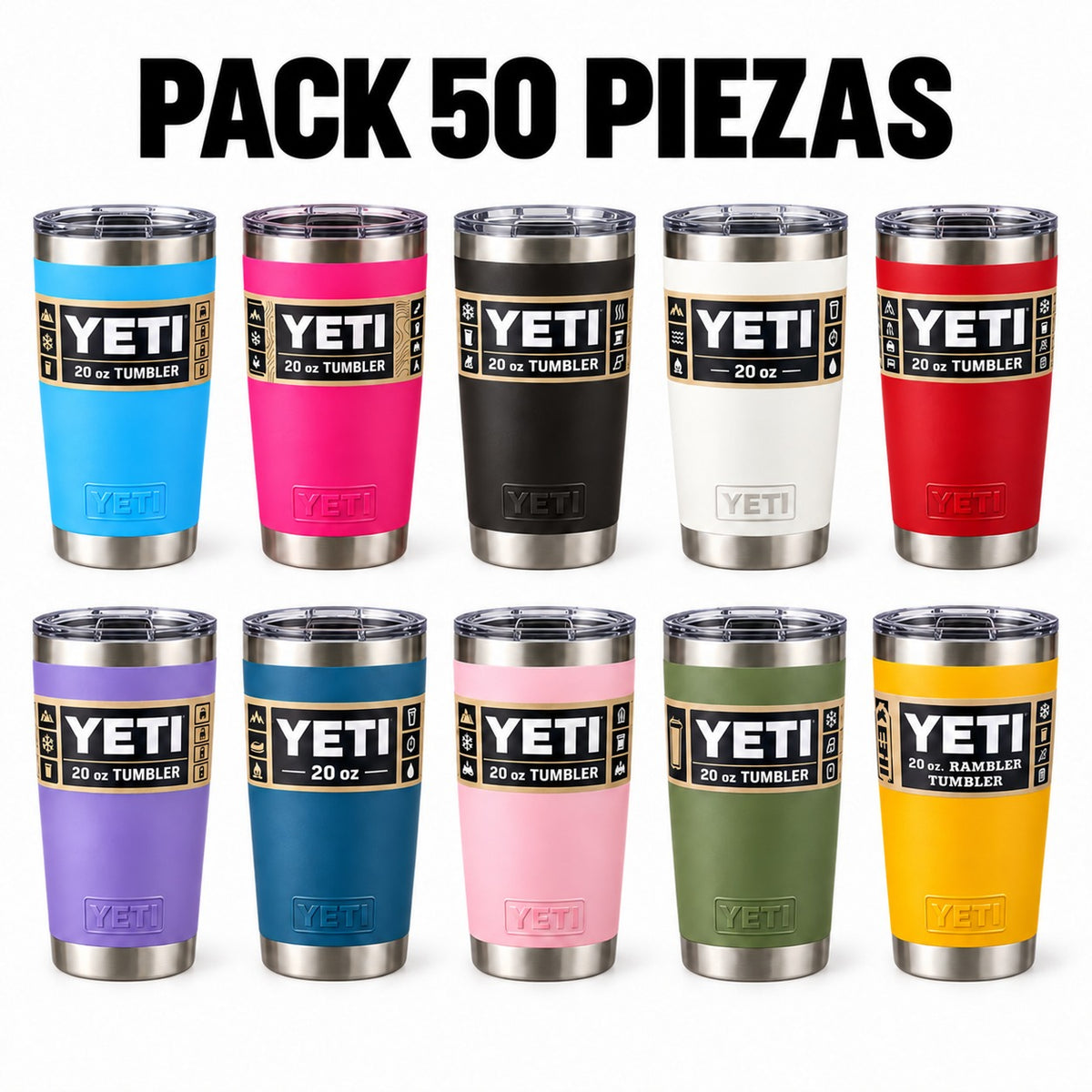 Yeti Car Cup 20oz 1.1 (Caja 50 Piezas)