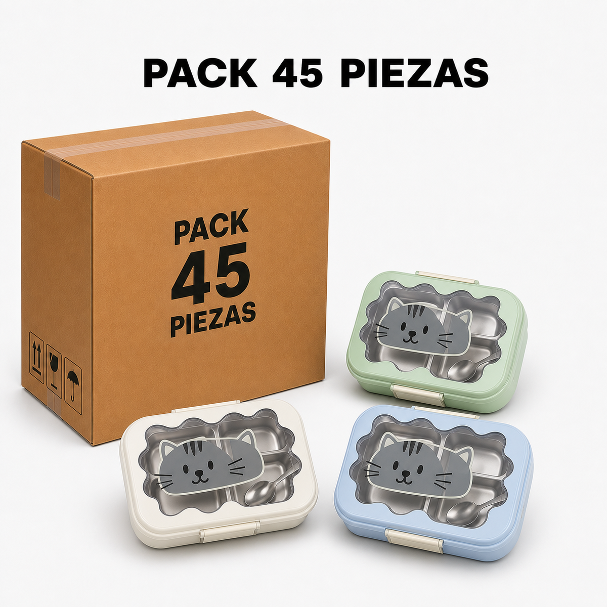Pack Tupper Térmico B1 (45 Piezas)