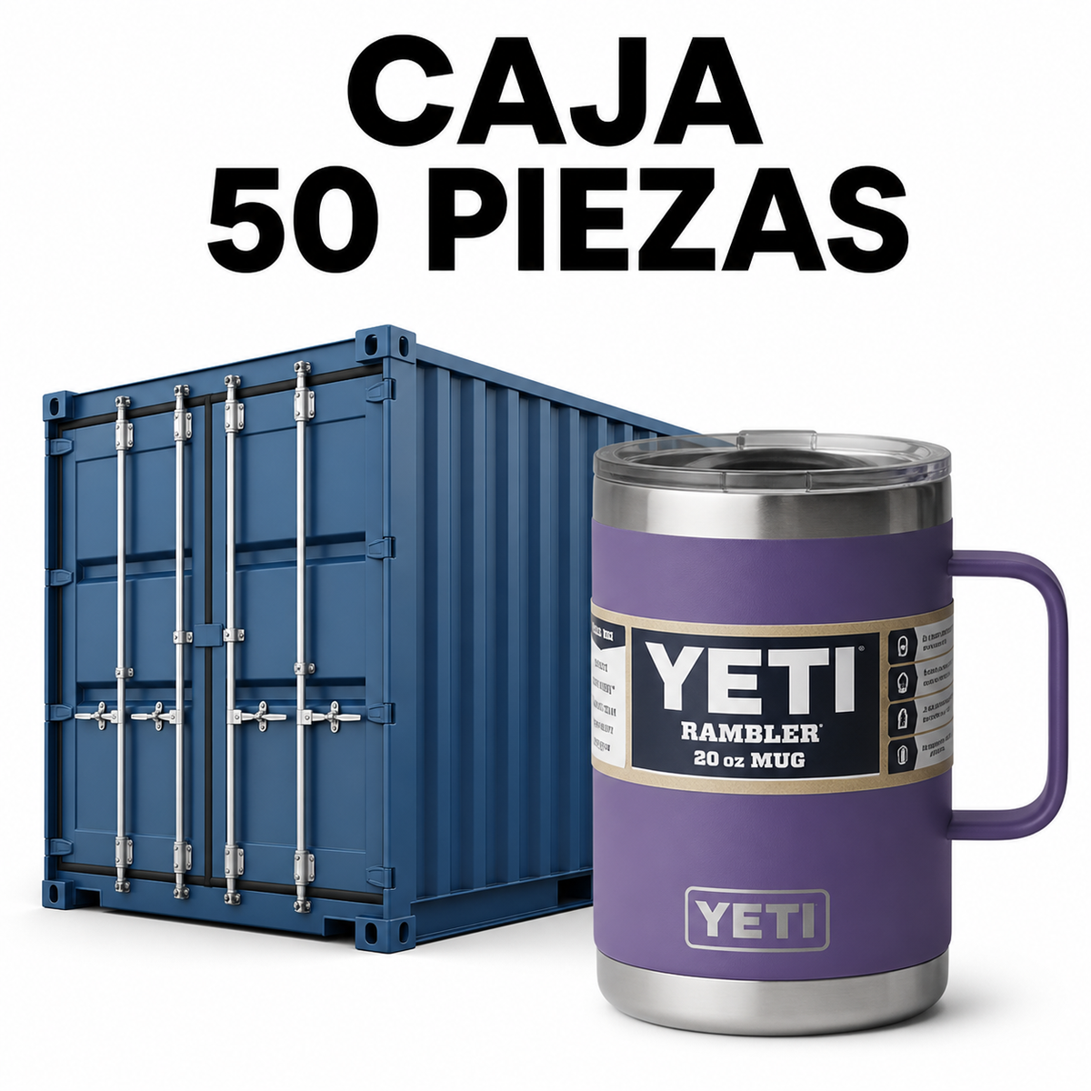 Yeti MUG 24oz 1.1 (Caja 50 Piezas)