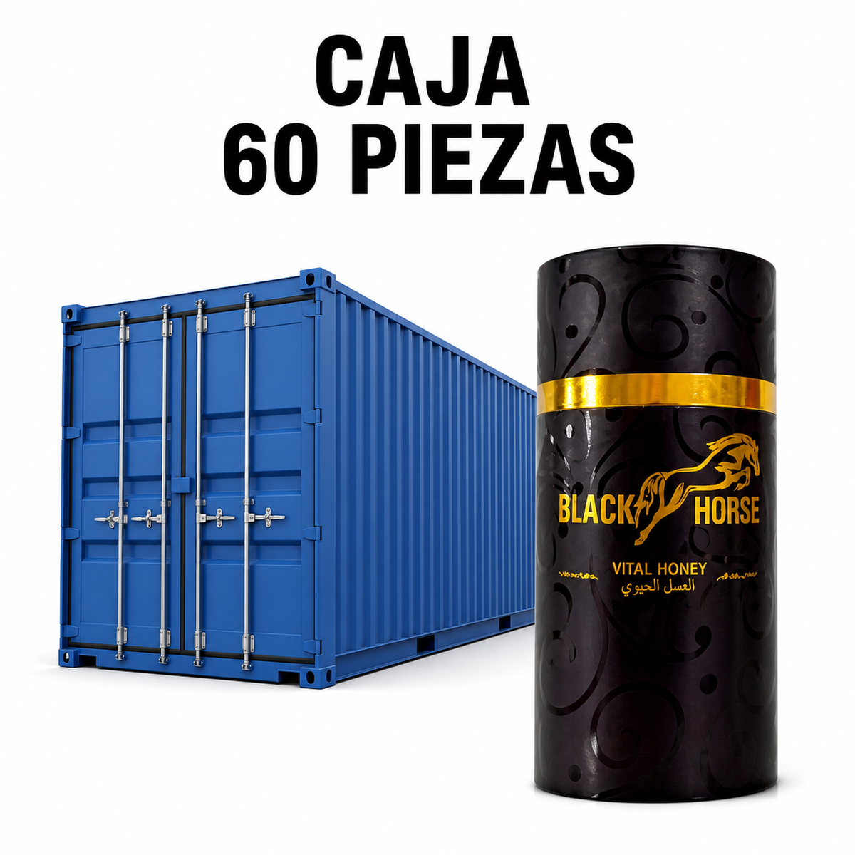 Black Horse 60 Piezas