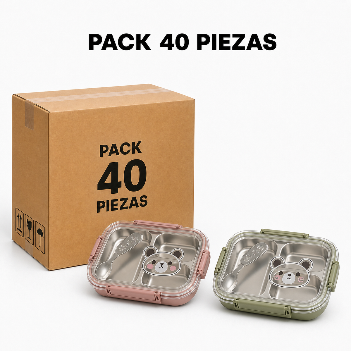 Pack Tupper Térmico B2 (40 Piezas)