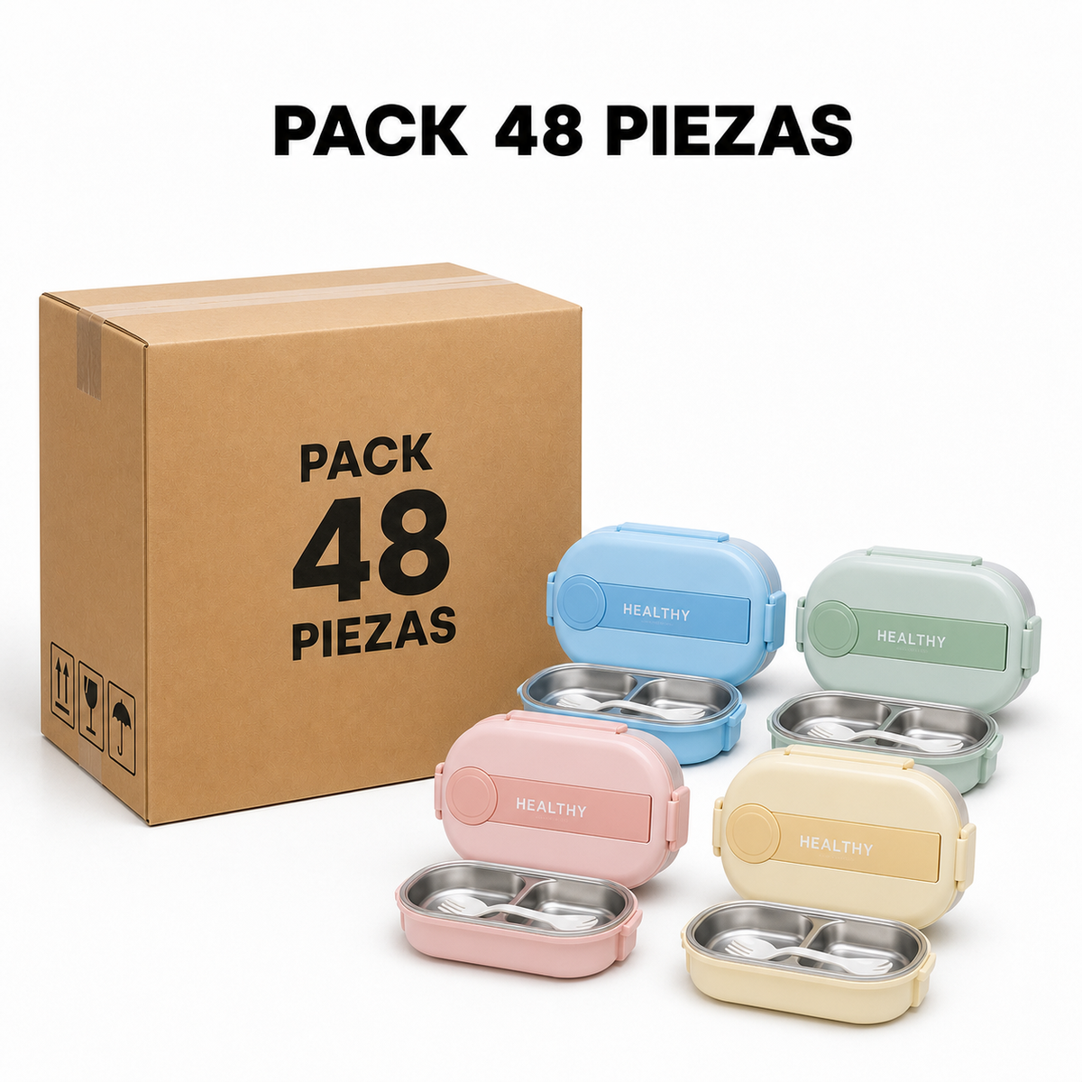 Pack Tupper Térmico C9 (48 Piezas)