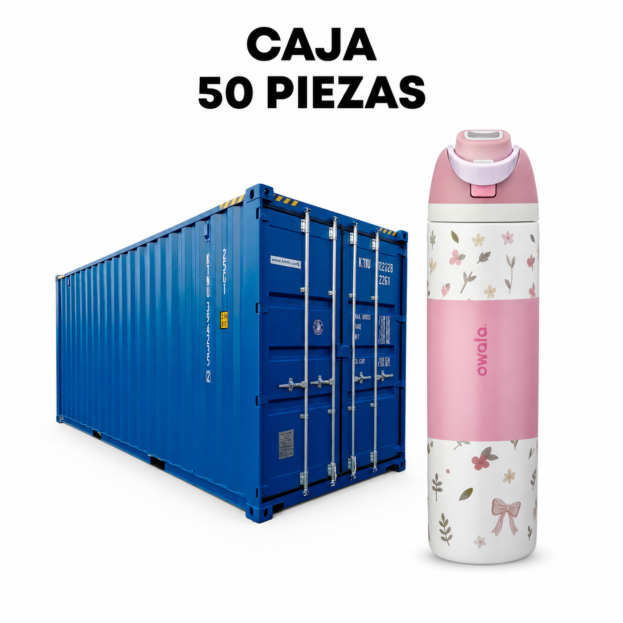 Caja Owala Estampado 24 oz (50 Piezas)