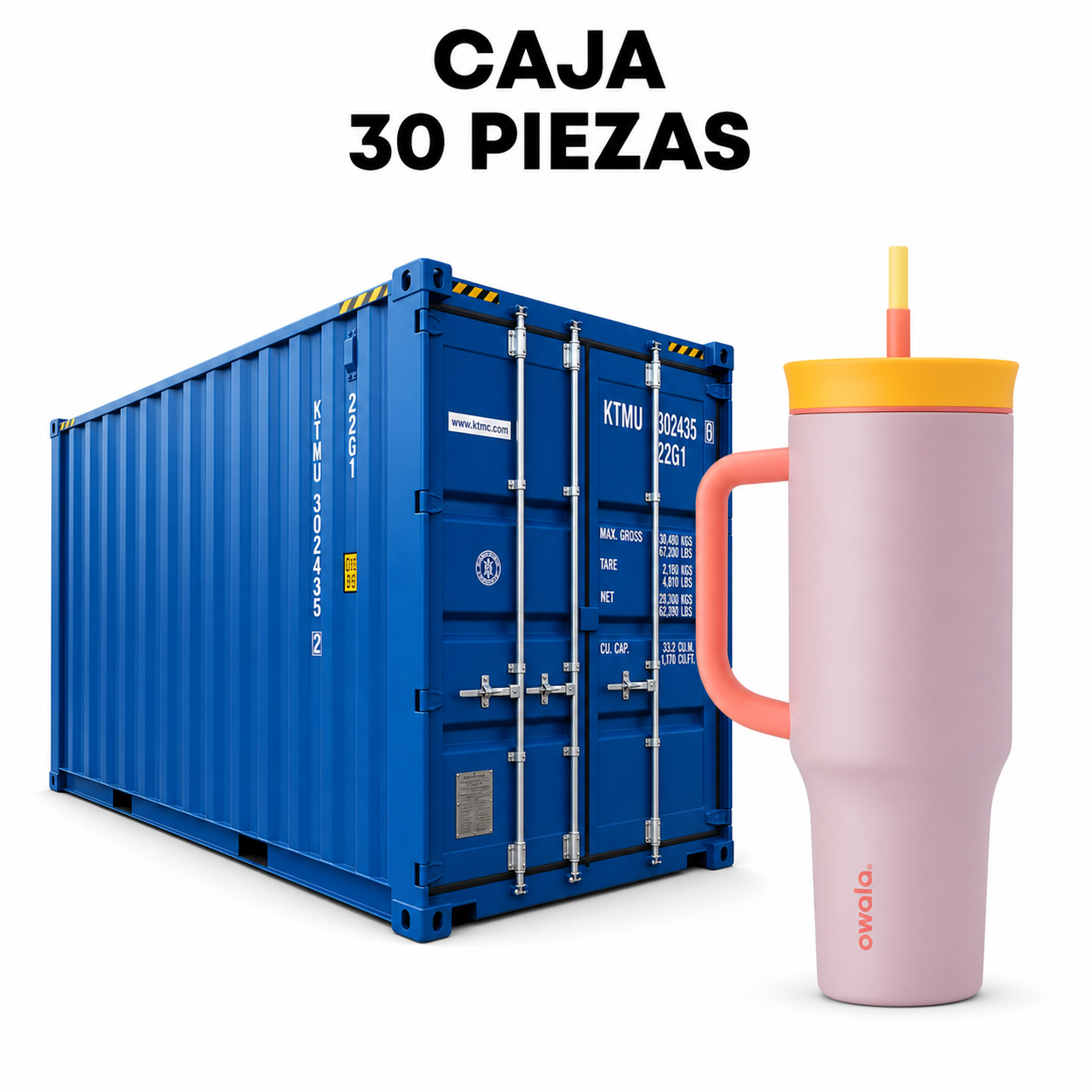 Caja Owala Tumbler 40 oz (30 Piezas)