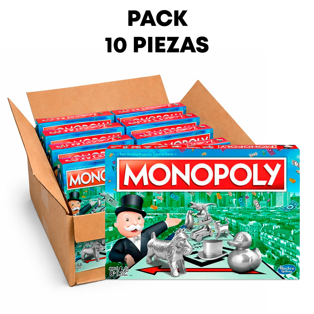 Monopoli Pack 10 Piezas (1.1)