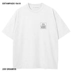 Primer Drop Estampado DTG Oversize 220g - 20 piezas - estampado 10x10 cm - 220 gramos