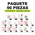 Paquete Skincare Coreano para Vendedores — Distribuidor (96 piezas)