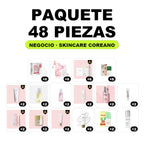 Paquete Skincare Coreano para Vendedores — Negocio (48 piezas)